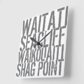 acrylwandklok vierkante klok (Hoek)