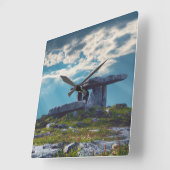 acrylwandklok vierkante klok (Hoek)