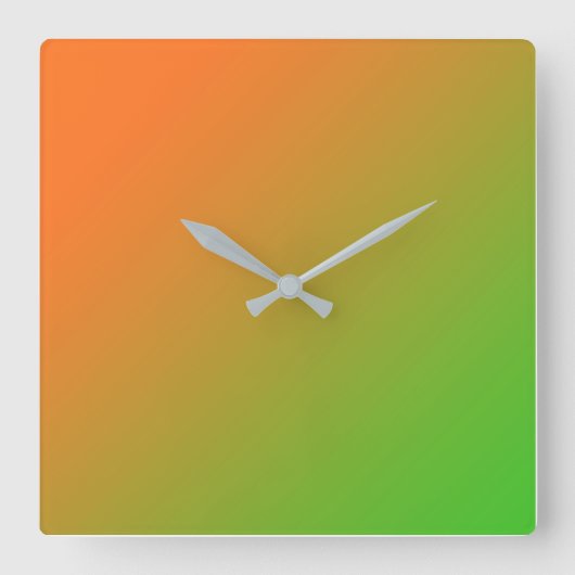 acrylwandklok vierkante klok (Voorkant)