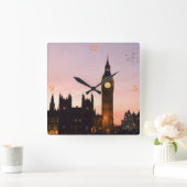 acrylwandklok vierkante klok (Huis)