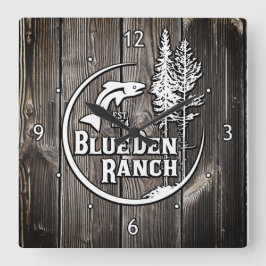 acrylwandklok vierkante klok