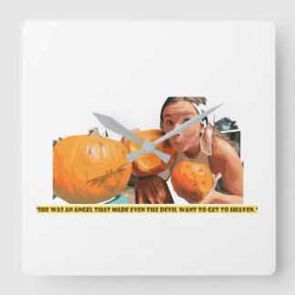 acrylwandklok vierkante klok