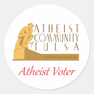 ACT "Atheïst Voter" Sticker