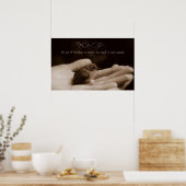 Acte de générosité Affiche inspirationnelle Impres (Cuisine)