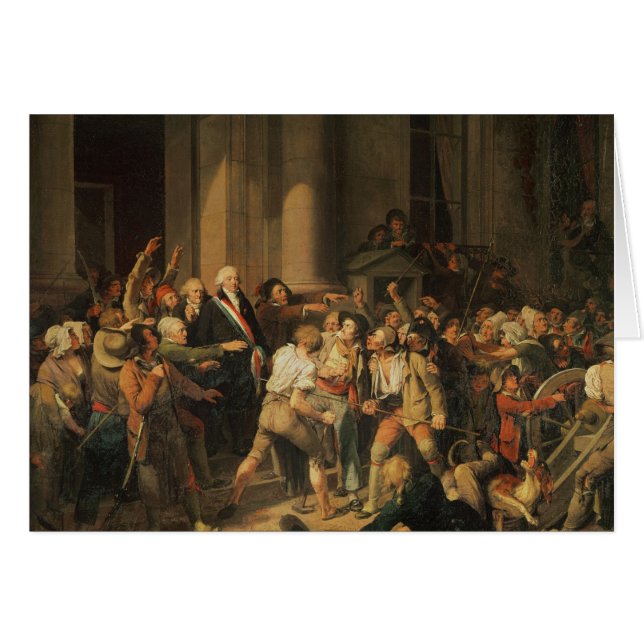 Acte du courage de Monsieur Defontenay (Devant horizontal)