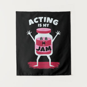 Acteren is mijn jamacteur, actrice of actrice wandkleed