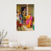 Actes 28:23-31 Paul Prêche à Rome poster (Cuisine)