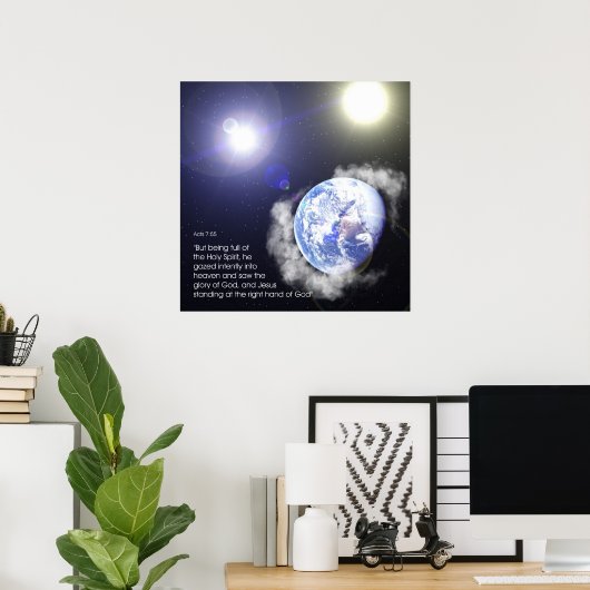 Actes 7:55 - impression (Bureau à domicile)