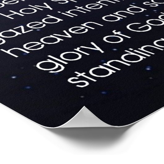 Actes 7:55 - impression (Coin)