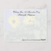 Actes aléatoires de gentillesse Carte postale - Bl (Dos)