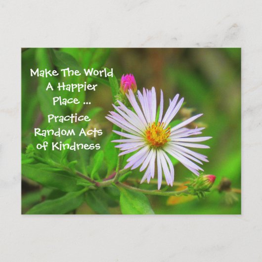 Actes aléatoires de gentillesse Carte postale (Fle (Devant)