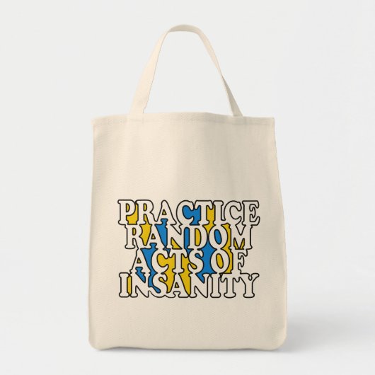 Actes aléatoires de sacs de folie (Devant)