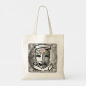 Acteur Halve Maskers Tote Bag (Achterkant)