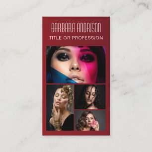 Acteur Model Zanger Dancer 4 Foto Sociaal Icoon Visitekaartje