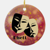 Acteur Théâtre Design Ornement céramique (Dos)