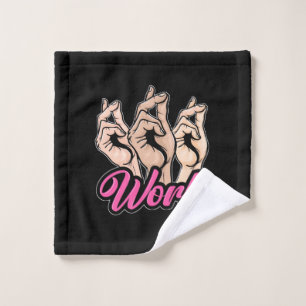 Acteur Werk Washandje