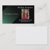 Acteurs de modèle de modèle de carte de visite (Devant / Derrière)