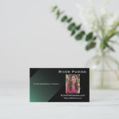 Acteurs de modèle de modèle de carte de visite (Debout devant)