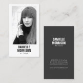 Acteurs et modèles Classic Carte de visite casque (Devant / Derrière)