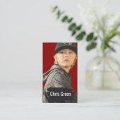 Acteurs et modèles de cartes de visite de Headshot (Debout devant)