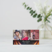 Acteurs et modèles modèles de cartes de visite de (Debout devant)