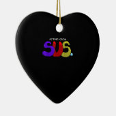 Actie Kinda Sus Keramisch Ornament (Rechts)