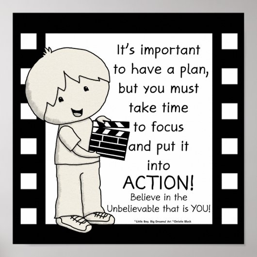 Actie Poster (Voorkant)