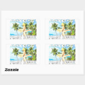 Actie - punt Break 01 Rechthoekige Sticker (Vel)