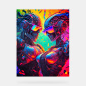 Actie Robo: Volledige gashendel plezier acryl teke Acryl Bord (Voorkant)