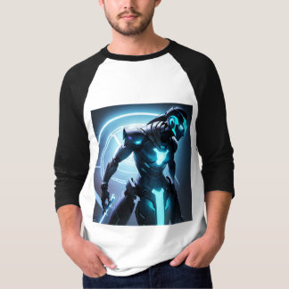 Actie SciFi Avatar T-shirt met neon effect