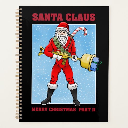 Actie Sinterklaas is klaar voor Kerstmis Planner (Voorkant)