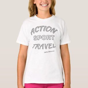 Actie Sport Reizen T-shirt
