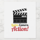 Actie Wijn Etiket (Enkel label)