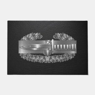 Actiebadge bestrijden deurmat