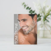 Actief Comp-kaarten koppen Comp-Sjabloon Briefkaart (Staand voorkant)