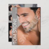 Actief Comp-kaarten koppen Comp-Sjabloon Briefkaart (Voorkant / Achterkant)