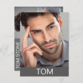 Actief Comp-kaarten koppen Comp-Sjabloon Briefkaart (Voorkant / Achterkant)