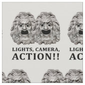 Actief concept grafische logo stof (Close Up)
