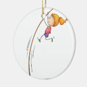 Actief kind keramisch ornament (Links)