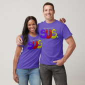 Actief Kinda SUS Gaming Imposter-thema T-shirt (Unisex)