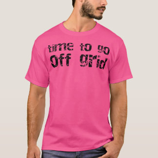 Actieve bergen 's nachts t-shirt