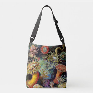 Actiniae van Ernst Haeckel Crossbody Bag Tas