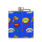 Action Cartoon Super Hero Flask Heupfles (Achterkant)