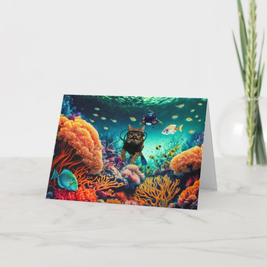 Action Cats! Card Kaart (Voorkant)