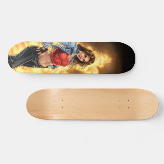Action Chick Skateboard (Horizontaal)