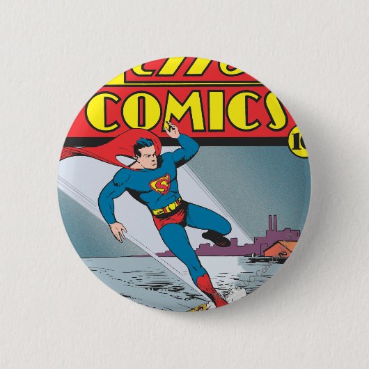 Action Comics #25 Ronde Button 5,7 Cm (Voorkant)