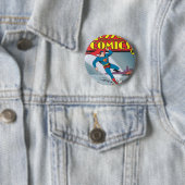 Action Comics #25 Ronde Button 5,7 Cm (In situ)