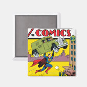 Action Comics #33 Magneet (Voorkant / Achterkant)