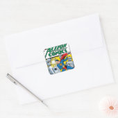 Action Comics #36 Vierkante Sticker (Envelop)
