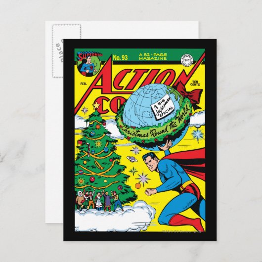 Action Comics #93 Briefkaart (Voorkant / Achterkant)